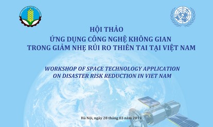 Bài trình bày trong hội thảo Ứng dụng công nghệ không gian trong giảm nhẹ rủi ro F16878.vip cá cược thể thao, casino, slot game, bắn cá tại Việt Nam