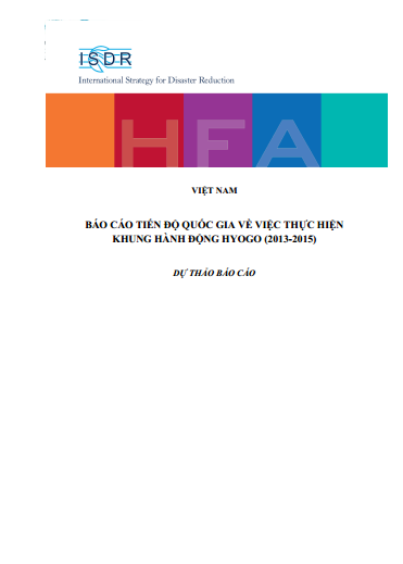 Dự thảo Báo cáo tiến độ F1688 link không chặn về thực hiện khung hành động Hyogo (2013-2015)